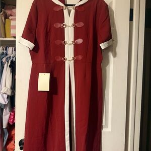Jessekae Red Gracie Dress